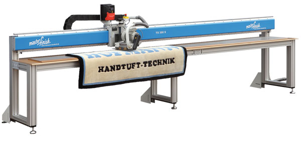 TS 300 S - Stationary carpet-shearing machine by Hofmann Handtuft-Technik Masterfinish